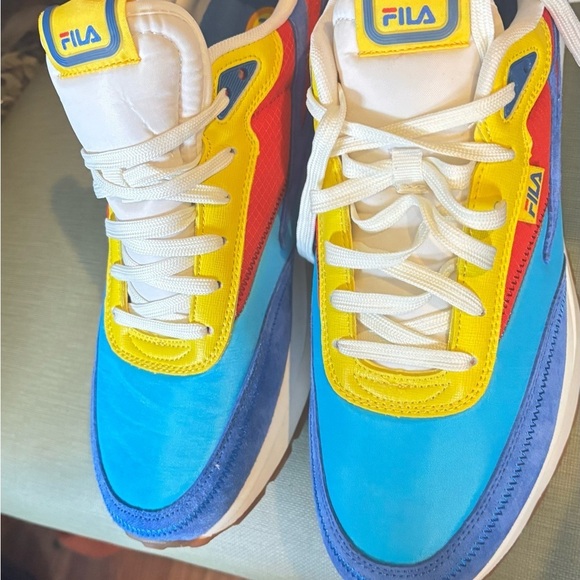 Fila Multicolor Athletic Shoes - Blue, Yellow, Red main image 4